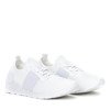 Białe sportowe buty damskie Kaetlyn - Obuwie