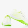 Biało-zielone buty sportowe Finish - Obuwie