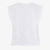Biały t-shirt z nadrukiem - Odzież