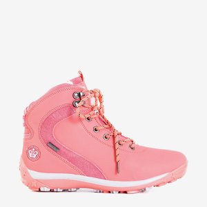 Cizme de zăpadă izolate roz pentru femei de la Alfredia - pantofi
