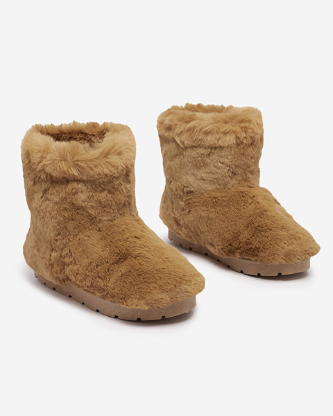 Cizme de zăpadă pentru femei de culoare camel Ottola- Footwear