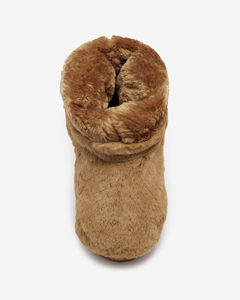 Cizme de zăpadă pentru femei de culoare camel Ottola- Footwear