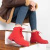 Cizme izolate roșii pentru femei de la Gawin - Pantofi
