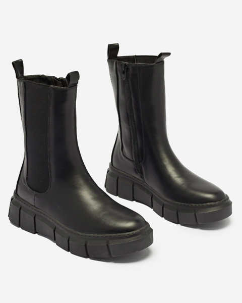 Cizme negre pentru femei Couell - Pantofi