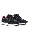 Czarno - różowe sportowe buty Jomix - Obuwie