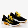 Czarno-żółte męskie buty sportowe Tornado - Obuwie