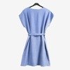 Niebieska damska sukienka - Odzież