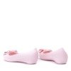 OUTLET Balerini roz cu fundă Catherine - Pantofi