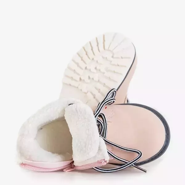OUTLET Cizme Tiptop izolate pentru fete roz - Pantofi