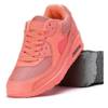 OUTLET Pomarańczowe neonowe buty sportowe Darrell - Obuwie