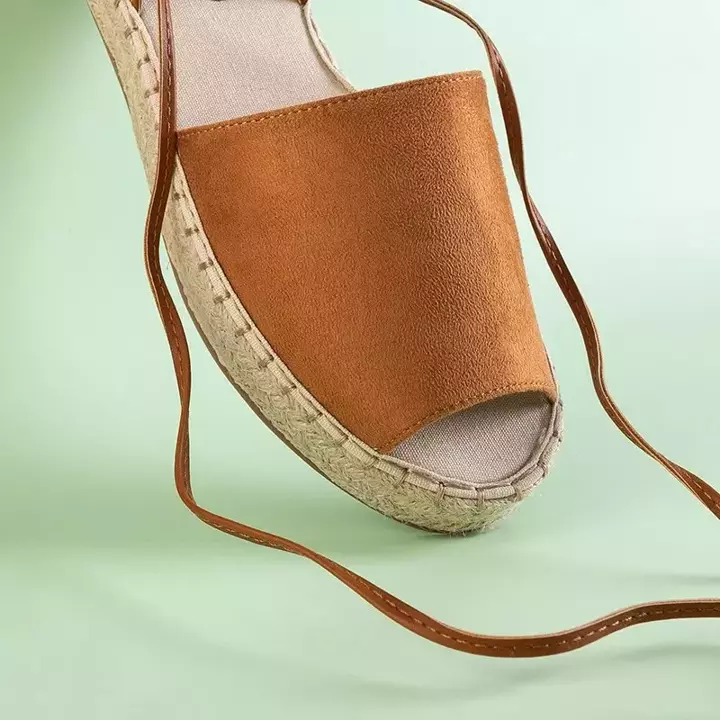 OUTLET Sandale pentru femei de culoare maro Blisis - Încălțăminte