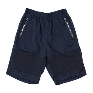 Pantaloni de trening bărbați bleumarin cu buzunare - Îmbrăcăminte