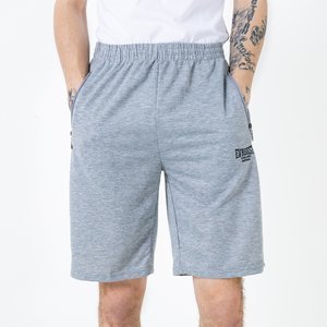 Pantaloni de trening pentru bărbați gri deschis - Îmbrăcăminte