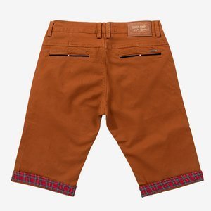 Pantaloni scurți bărbați maro - Îmbrăcăminte