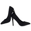 Pantofi cu toc negru clasic pentru femei Tovasina - Încălțăminte