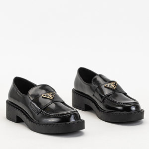 Pantofi dama Black Fuggy mat - Incaltaminte