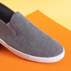 Pantofi gri pentru bărbați Korin - Încălțăminte