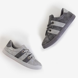 Pantofi sport copii Mivisqa argintii - încălțăminte