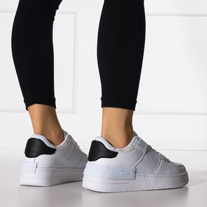 Pantofi sport dama alb si negru Espryn - Incaltaminte