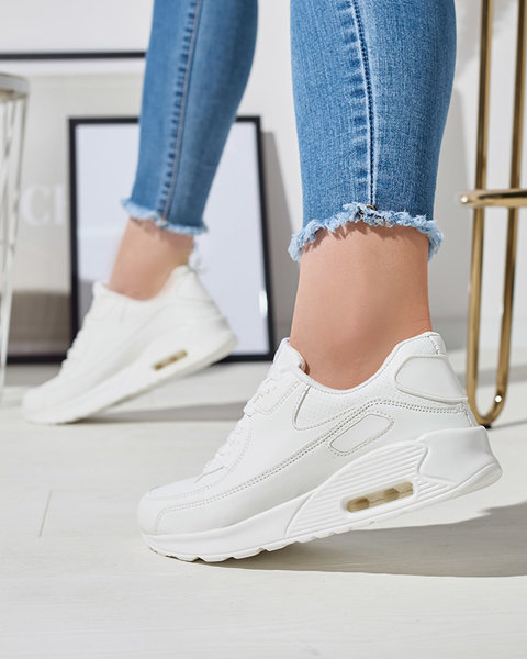 Pantofi sport de damă de culoare albă Faducy- Footwear