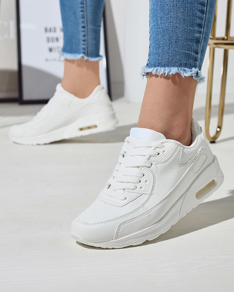 Pantofi sport de damă de culoare albă Faducy- Footwear