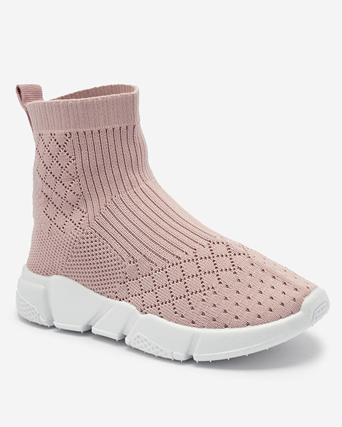 Pantofi sport de gleznă pentru copii roz Ovoy- Footwear