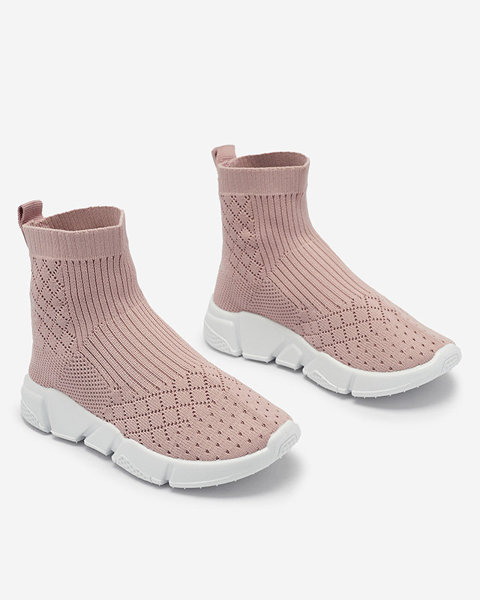 Pantofi sport de gleznă pentru copii roz Ovoy- Footwear