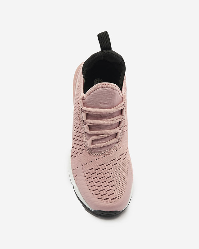 Pantofi sport din material textil pentru femei roz Tayrio- Footwear