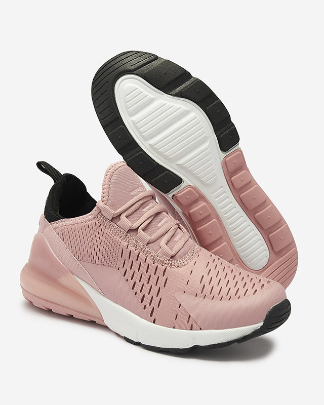 Pantofi sport din material textil pentru femei roz Tayrio- Footwear