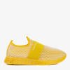 Pantofi sport galbeni pentru femei - pe Andalia - Încălțăminte