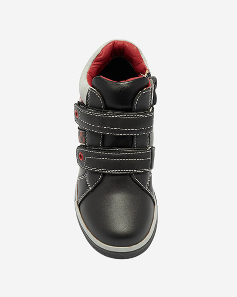 Pantofi sport înalți negri pentru copii Bercam - Încălțăminte