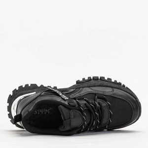 Pantofi sport negri de damă Vetera - Încălțăminte