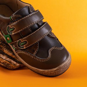 Pantofi sport pentru băieți Tiguar maro - Încălțăminte