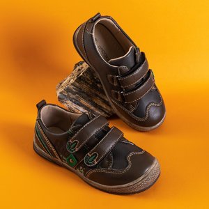 Pantofi sport pentru băieți Tiguar maro - Încălțăminte