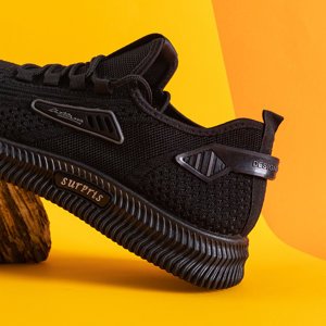 Pantofi sport pentru bărbați negri Ganter - încălțăminte
