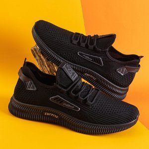 Pantofi sport pentru bărbați negri Ganter - încălțăminte