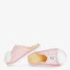 Papuci pentru copii roz cu lebada Jora - Pantofi