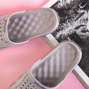 Papuci pentru femei din cauciuc gri Sunilino - Încălțăminte