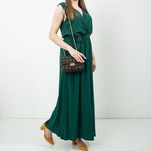 Rochie maxi verde pentru femei - Îmbrăcăminte
