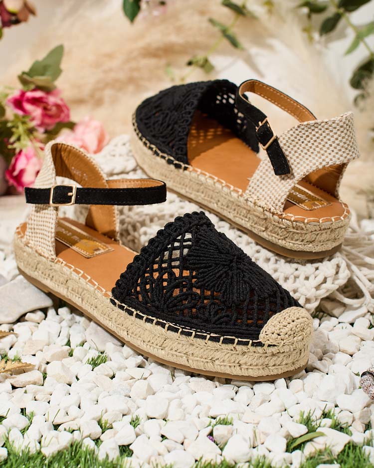 Royalfashion Espadrile Fopett pentru femei