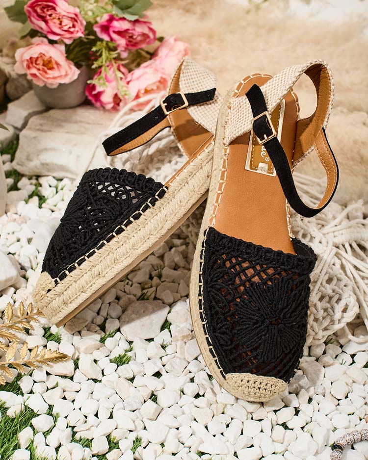 Royalfashion Espadrile Fopett pentru femei