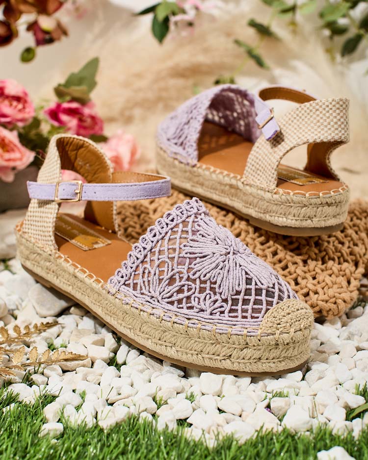 Royalfashion Espadrile Fopett pentru femei