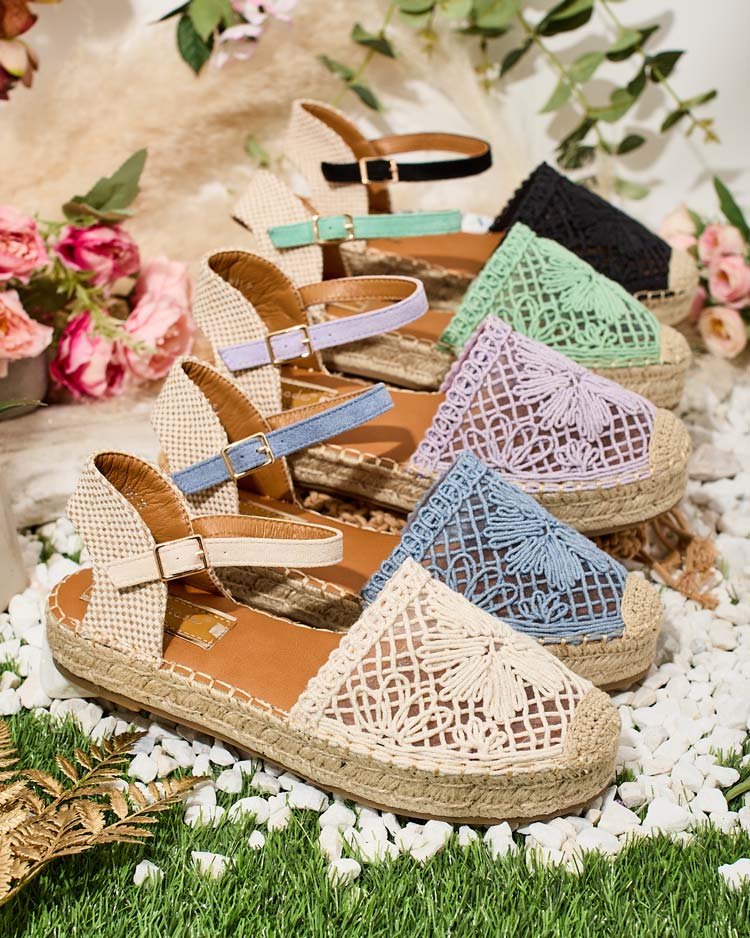 Royalfashion Espadrile Fopett pentru femei