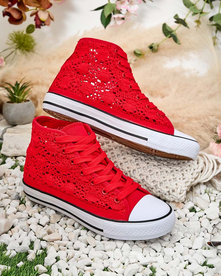 Royalfashion Femei Openwork Nictz Sneakers