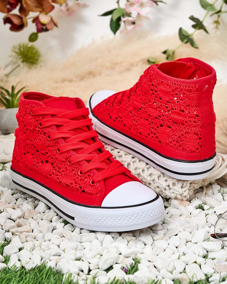 Royalfashion Femei Openwork Nictz Sneakers