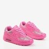 Różowe buty sportowe z brokatem Evanciia - Obuwie
