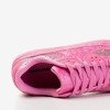 Różowe buty sportowe z brokatem Evanciia - Obuwie