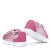 Różowe dziecięce buty sportowe Lumila - Obuwie