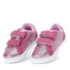 Różowe dziecięce buty sportowe Lumila - Obuwie