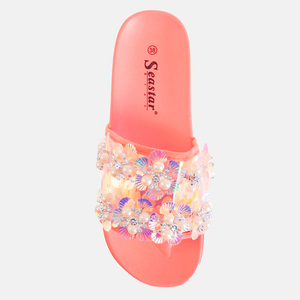 Sandale cu platformă de corali pentru femei, cu ornamente Maurelle - Încălțăminte